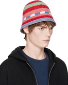 visvim Red Meda Crochet Knit Hat