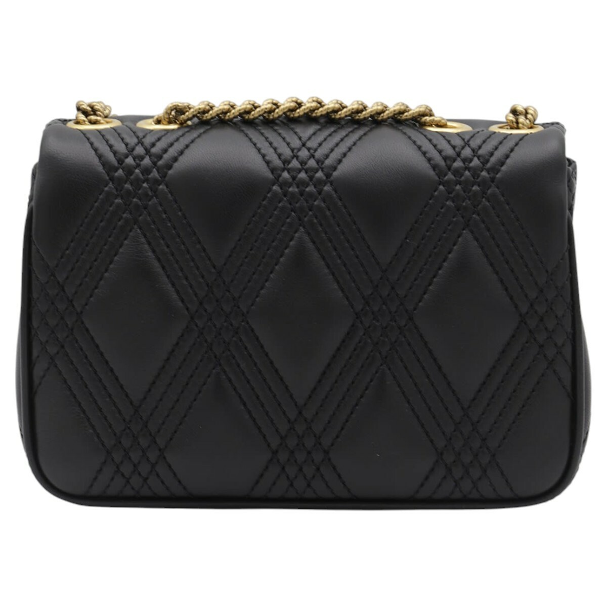 Valentino Garavani Black Leather Quiltie 67 Shoulder Bag Valentino Garavani