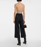 Gucci - High-rise cropped pants