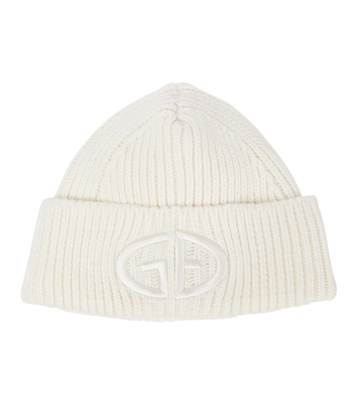Photo: Goldbergh Valerie logo ribbed-knit beanie