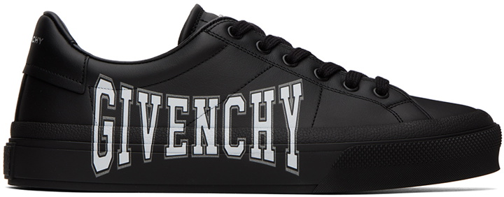 Photo: Givenchy Black City Sport Sneakers