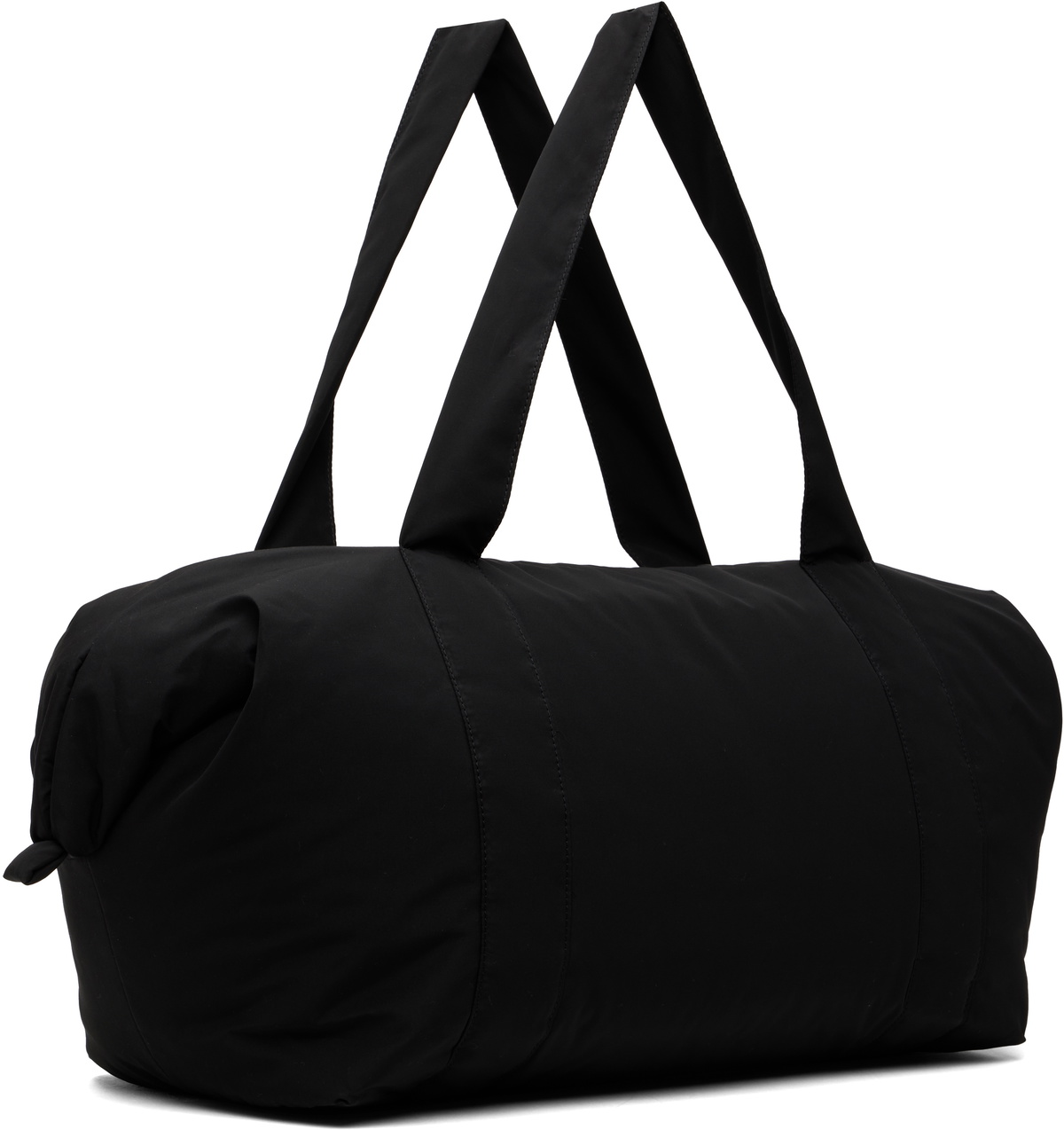 The Row Black Max Duffle Bag