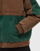 Awake HOODED JACKET Brown Mens Bomber Jacket