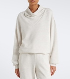 Varley Betsy draped jersey sweatshirt