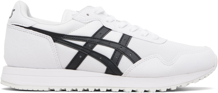 Photo: Comme des Garçons Homme Deux White ASICS Edition Tiger Runner II Sneakers