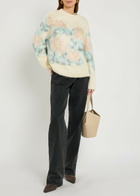 Bernadette Willy Floral-intarsia Silk Jumper Multicoloured 1