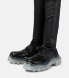 Rick Owens - Leather over-the-knee boots