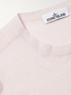 Stone Island - Logo-Appliquéd Knitted Sweater - Pink