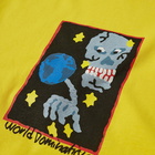 Polar Skate Co. Men's World Domination T-Shirt in Lemon