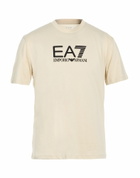 Ea7 Mens T-shirt in Beige