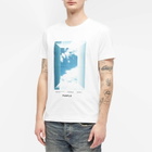 Purple Brand Men's Mercerized Cotton T-Shirt in White