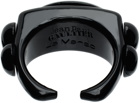 Jean Paul Gaultier Black La Manso Edition Siamés Cuff Bracelet