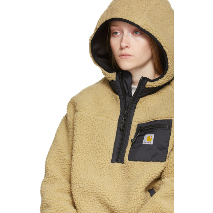 Carhartt Work In Progress Brown Prentis Hooded Pullover Carhartt WIP