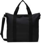 RAINS Black Waterproof Tote