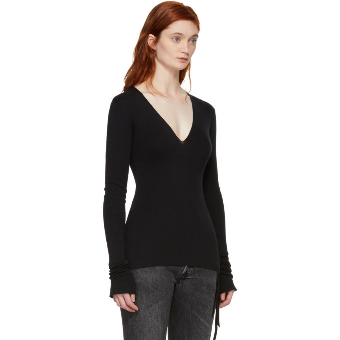 Olivier Theyskens Black Kain Pullover