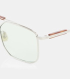 Brunello Cucinelli Sartorial Sunset square sunglasses