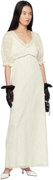 Anna Sui Black Short Gloves