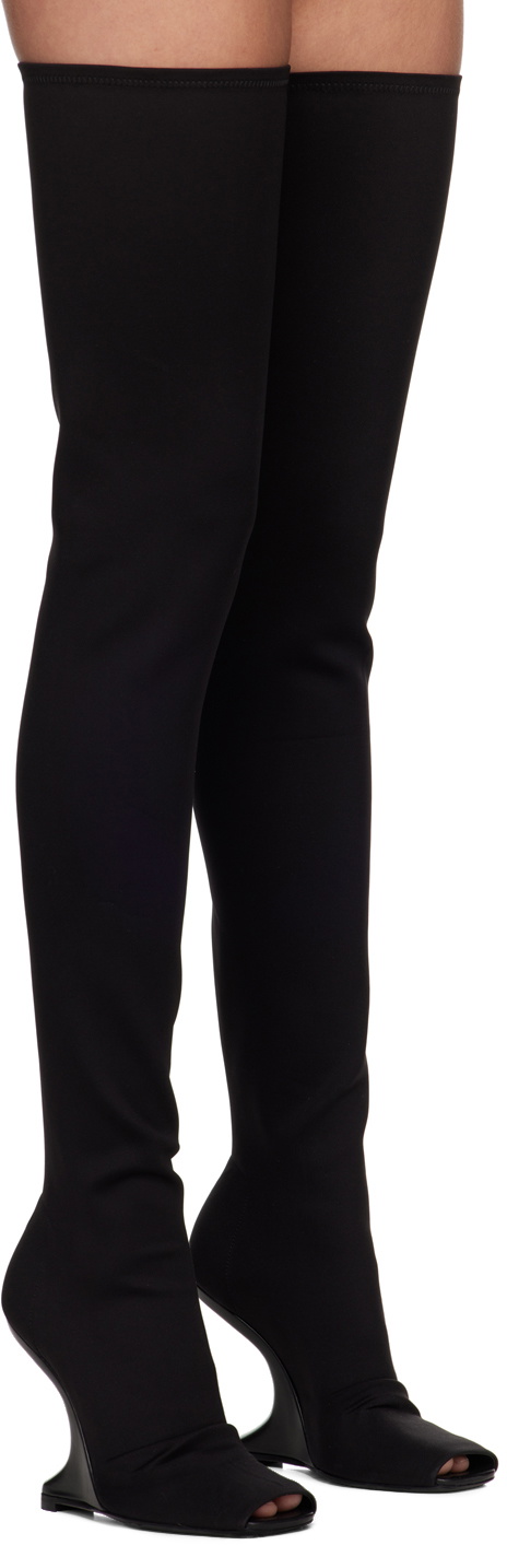 Rick Owens Lilies Black Cantilever 11 Boots