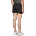 Satisfy Black Long Distance 3 Inches Pocket Shorts