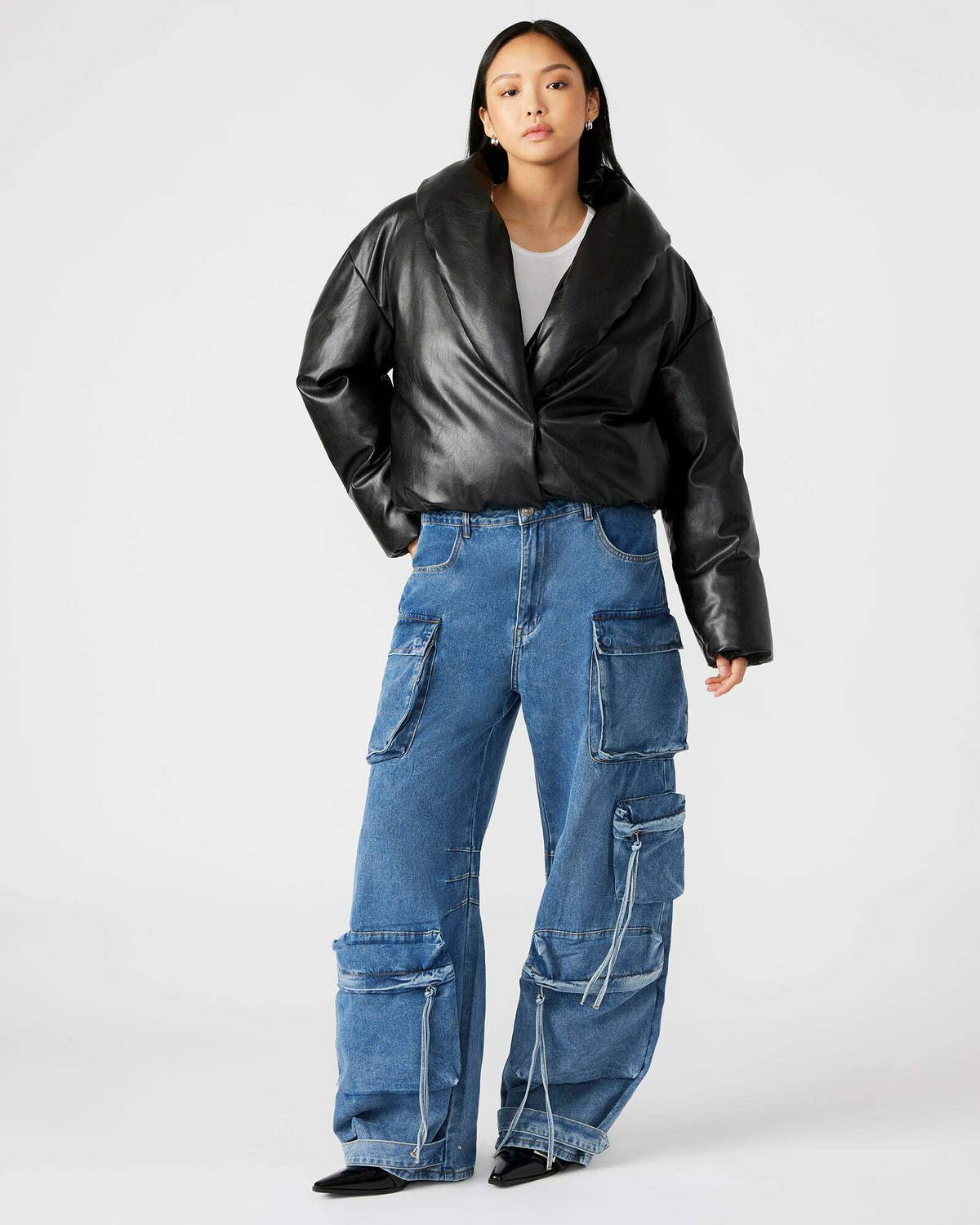 Steve Madden Evy Jacket in Black
