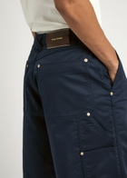 Wales Bonner Kingston Twill Shorts Navy