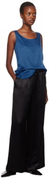 Max Mara Leisure Blue Pan Tank Top