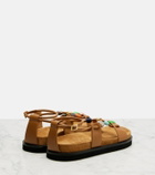 Loewe Paula's Ibiza Pebble Beads leather sandals