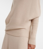 Agnona Asymmetric cashmere sweater