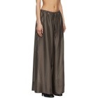 Entire Studios Brown Vento Wide Leg Trousers