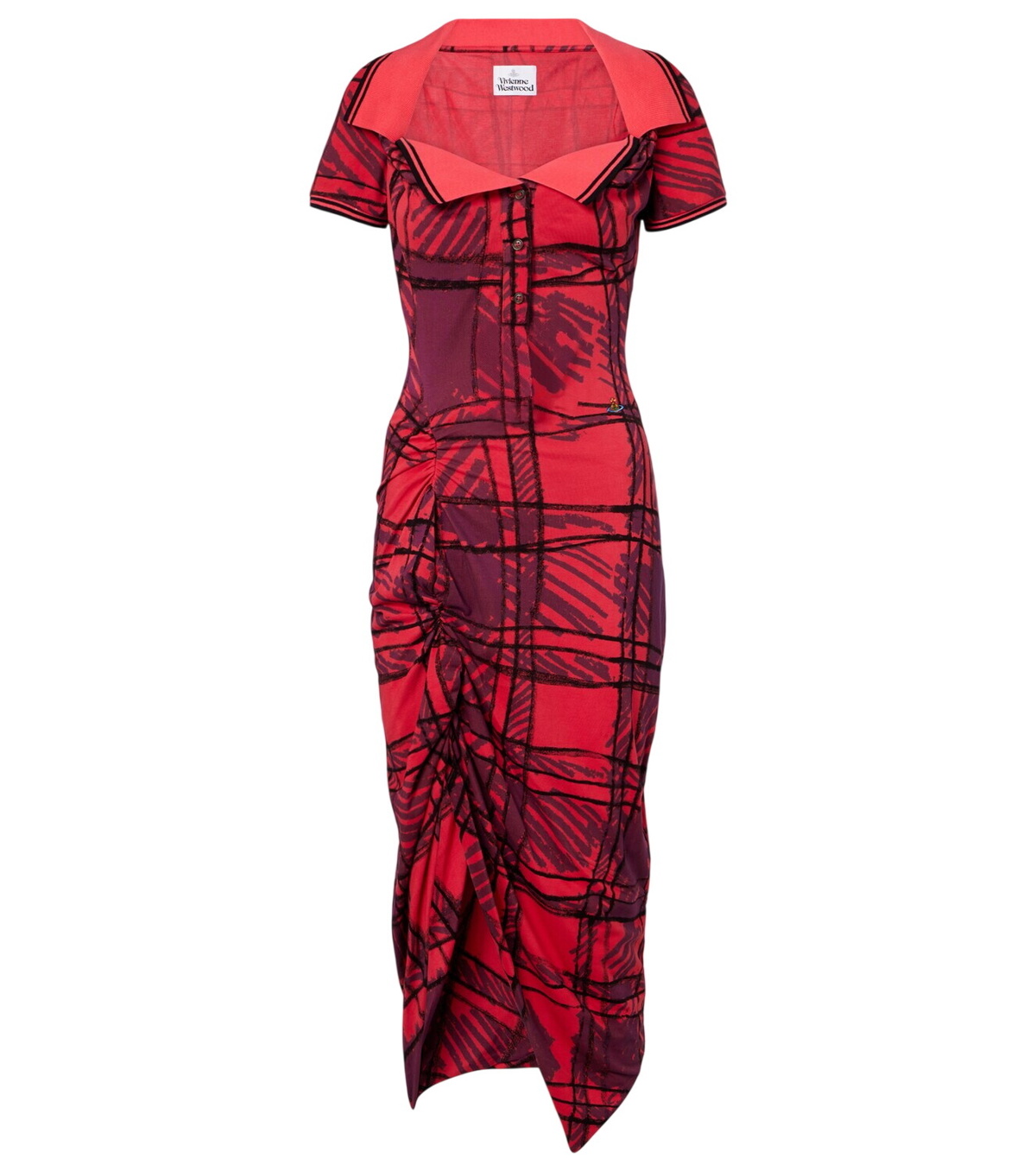 Vivienne Westwood Purple Drunken Shirt Vivienne Westwood