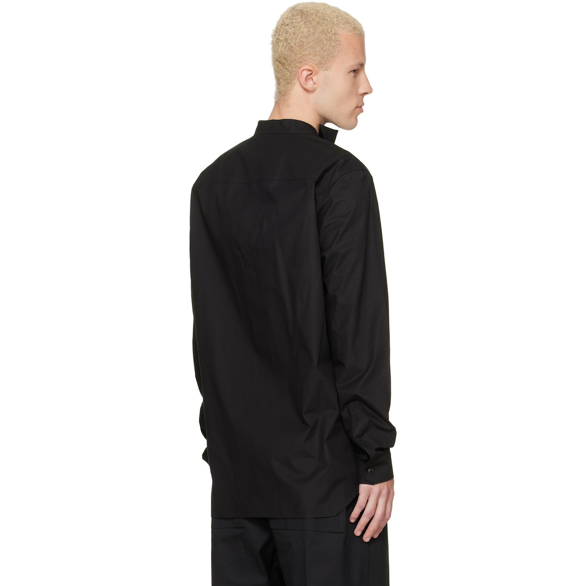 Rick Owens Black Tower Island Shirt