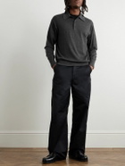Kaptain Sunshine - Cashmere Polo Shirt - Gray