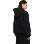 LU'U DAN BRUCE LEE x LỰU ĐẠN Black Oversized Hoodie