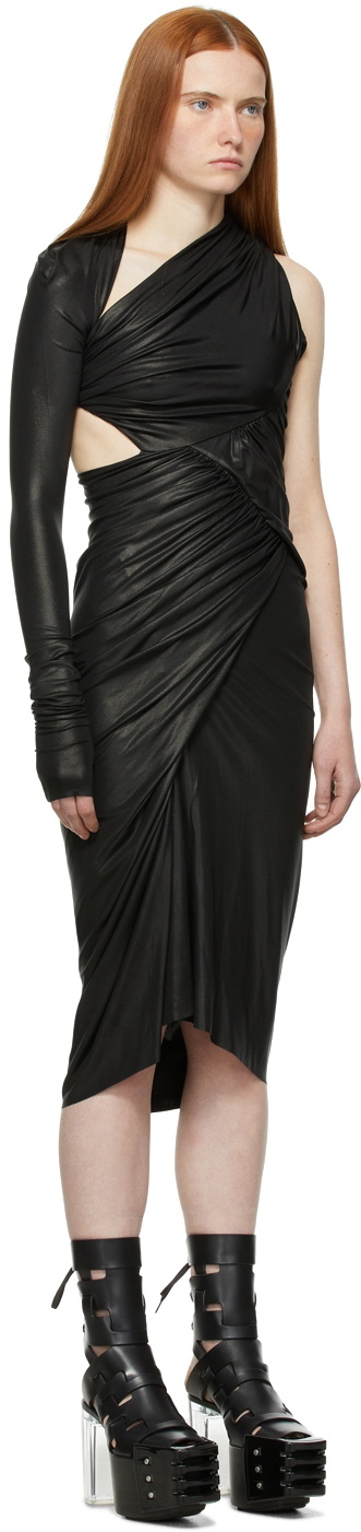 rick owens lilies black wrap dress - IetpShops Bangladesh - Short