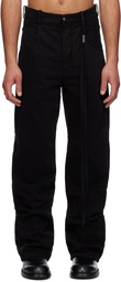 Ann Demeulemeester Black Ronald 5 Pocket Comfort Jeans