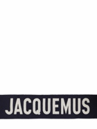 JACQUEMUS - L'echarpe Logo Wool Scarf