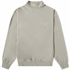 Fear of God ESSENTIALS Men's Turtle Neck Sweat in Seal