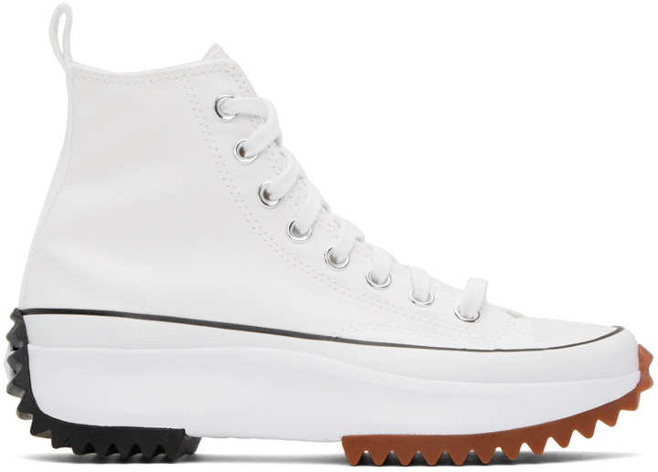 Photo: Converse White Run Star Hike Sneakers