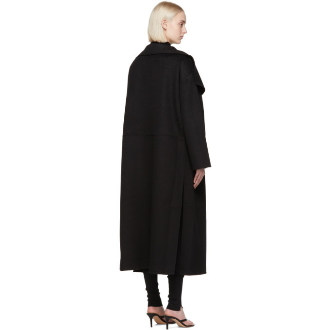 Toteme annecy clearance coat black