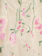 ELIE SAAB - Tulle Embroidered Midi Skirt