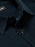 Ermenegildo Zegna - Cotton-Corduroy Shirt - Blue