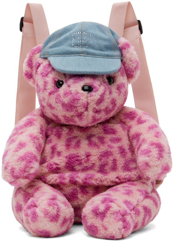 Photo: Acne Studios Pink Teddy Backpack