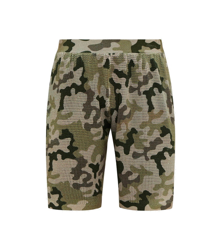 Photo: Dries Van Noten - Printed Bermuda shorts