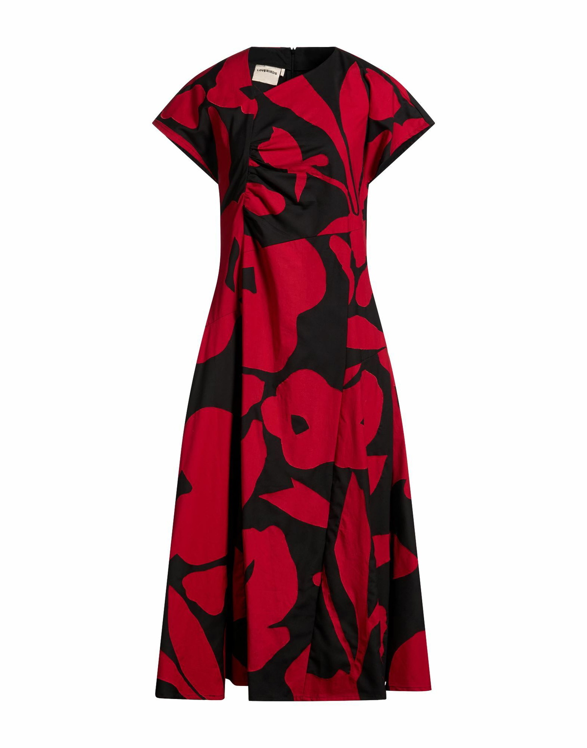 Lovebirds Womens Midi dress in Red