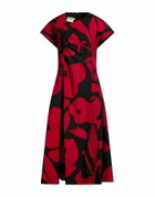 Lovebirds Womens Midi dress in Red