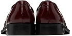 GmbH Burgundy Shield Loafers
