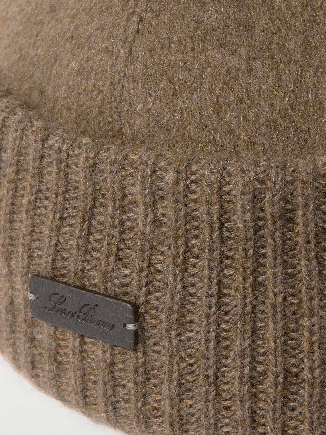 Loro Piana - Logo-Appliquéd Storm System® Cashmere Beanie - Neutrals