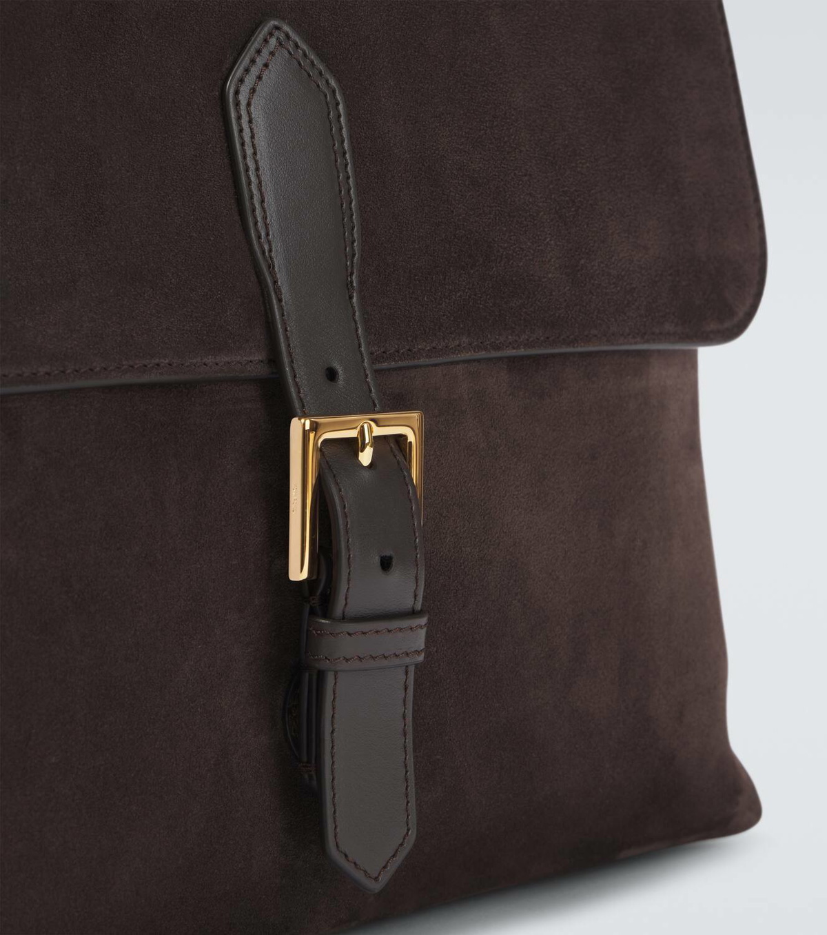 Tom Ford Medium suede messenger bag