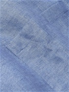 Loro Piana - Andre Slub Linen Shirt - Blue