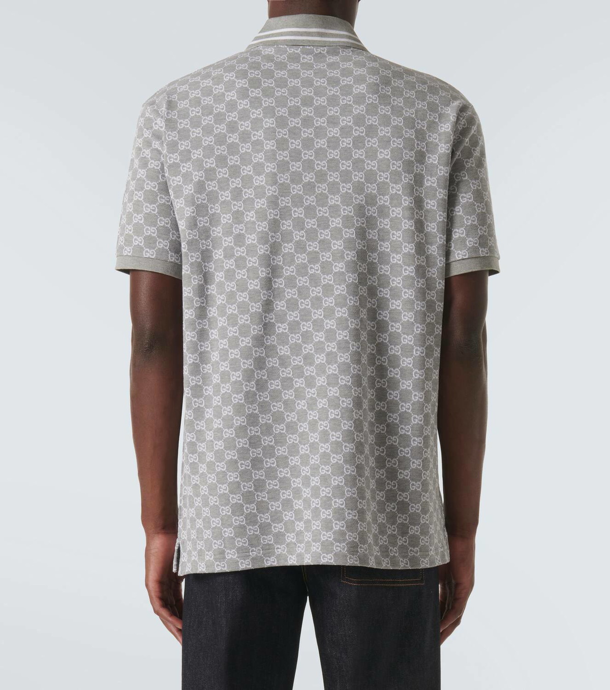 Gucci GG canvas cotton polo shirt